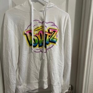 Bratz Women's White Hoodie Sweater